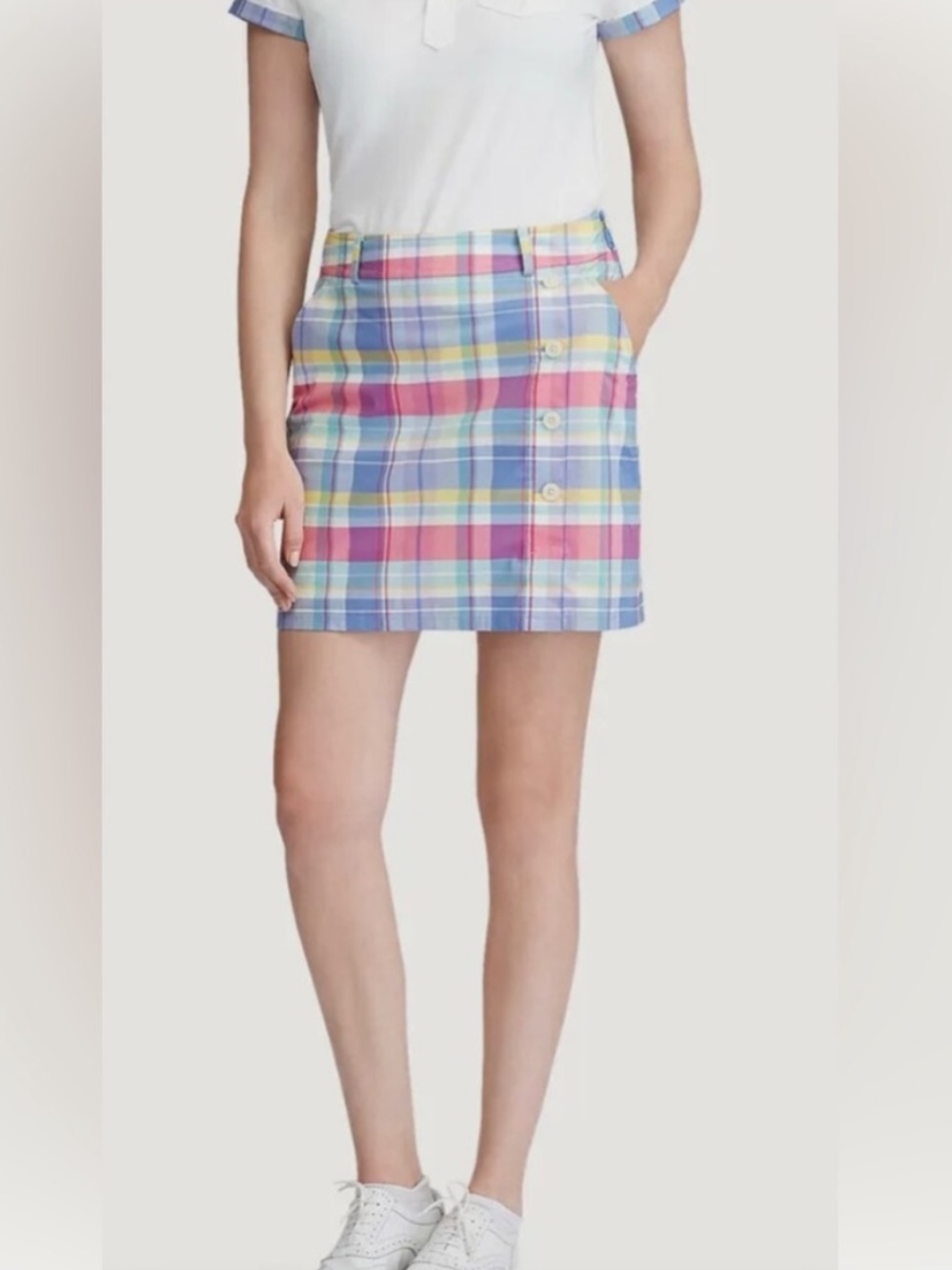 Ralph Lauren Polo Golf plaid skort